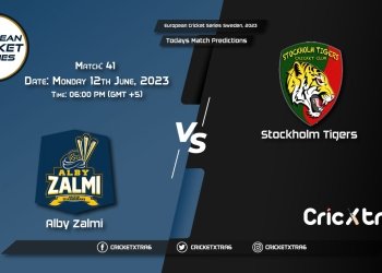 European Cricket Series Sweden, 2023, ALZ vs STG 41st Match Prediction, Fantasy Cricket Tips