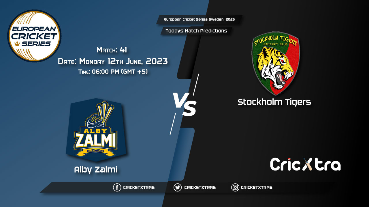 European Cricket Series Sweden, 2023, ALZ vs STG 41st Match Prediction, Fantasy Cricket Tips