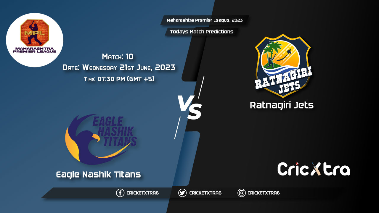 Maharashtra Premier League, 2023, ENT vs RJ 10th Match Prediction, Fantasy Cricket Tips