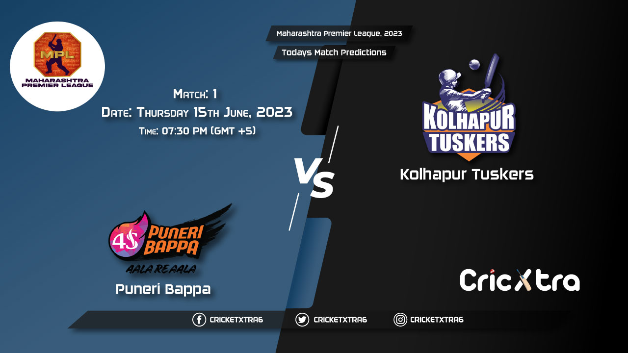 Maharashtra Premier League, 2023, PB vs KT 1st Match Prediction, Fantasy Cricket Tips