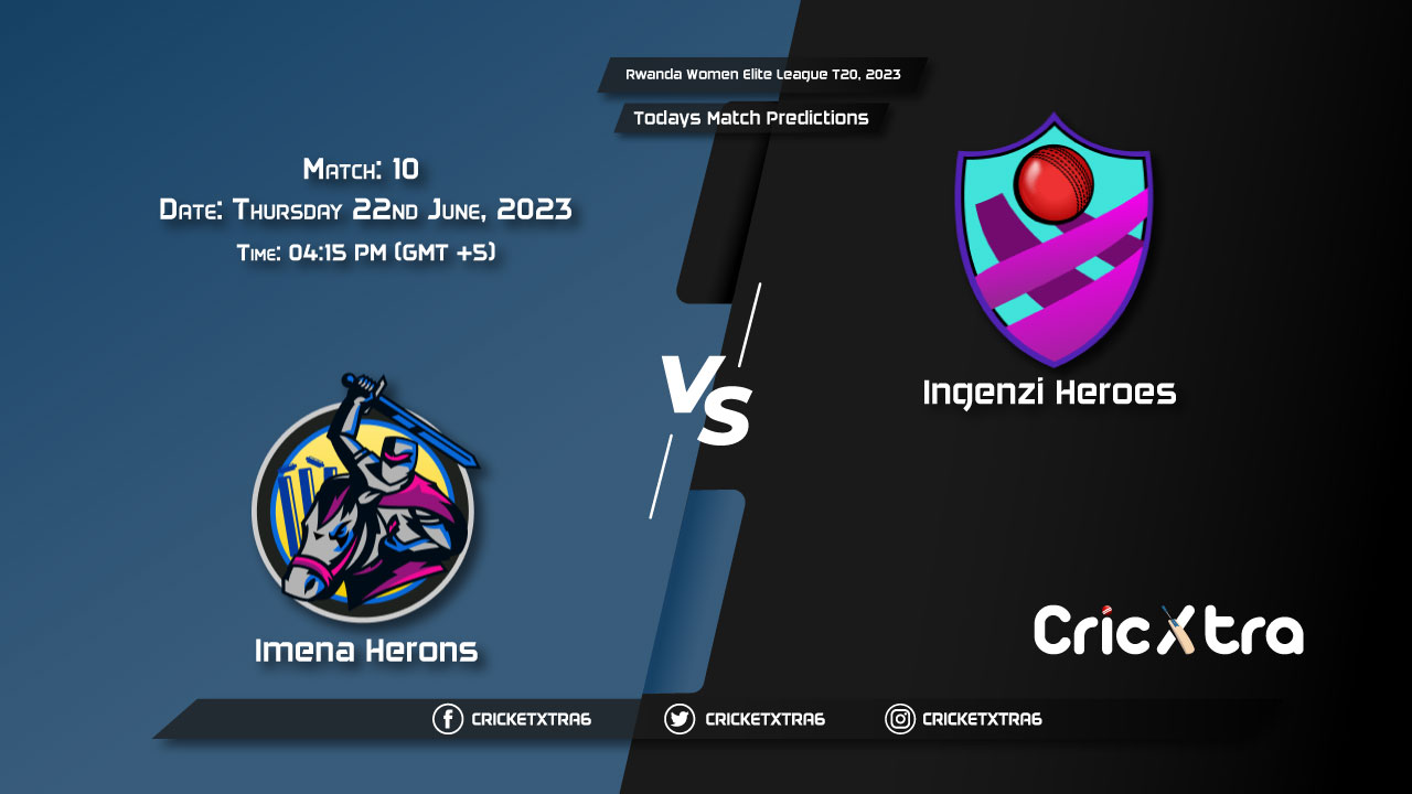 Rwanda Women Elite League T20, 2023, IMH-W vs IGH-W 10th Match Prediction, Fantasy Cricket Tips