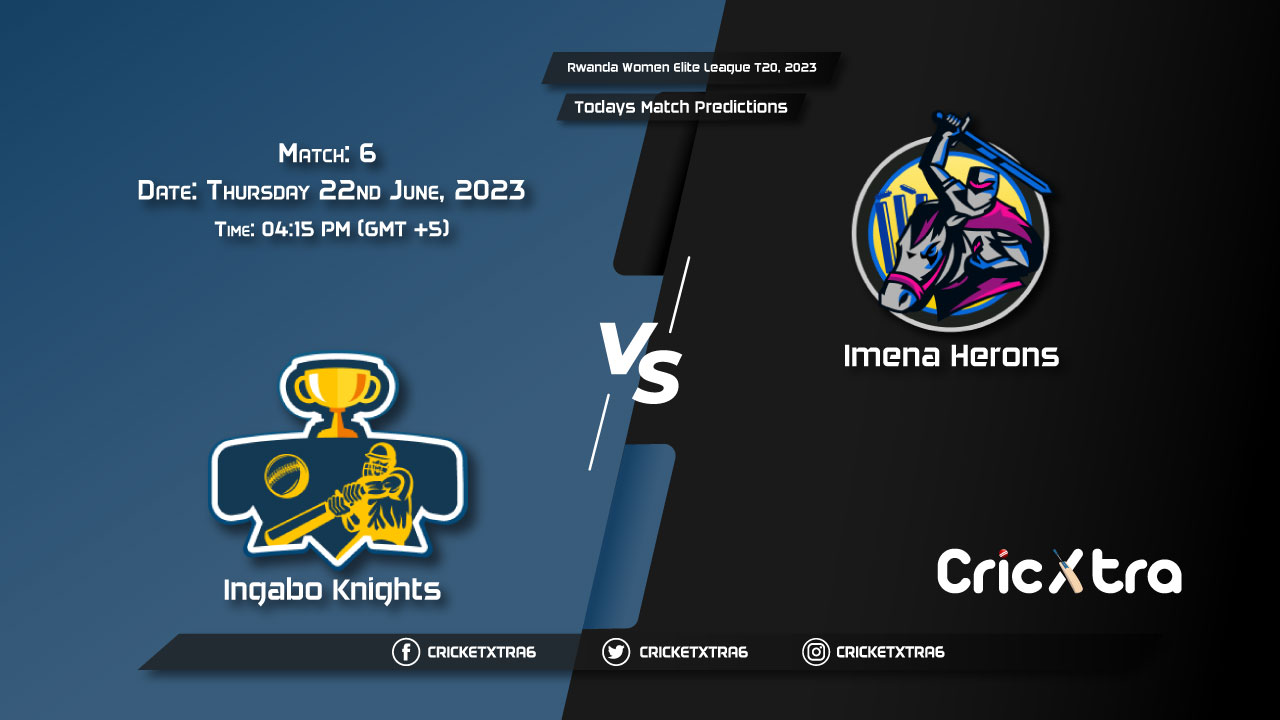 Rwanda Women Elite League T20, 2023, INK-W vs IMH-W 6th Match Prediction, Fantasy Cricket Tips