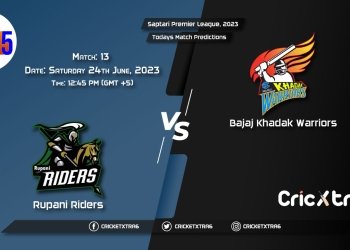 Saptari Premier League, 2023, RR vs BKW 13th Match Prediction, Fantasy Cricket Tips