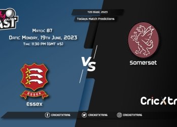 T20 Blast, 2023, ESS vs SOM 87th Match Prediction, Fantasy Cricket Tips