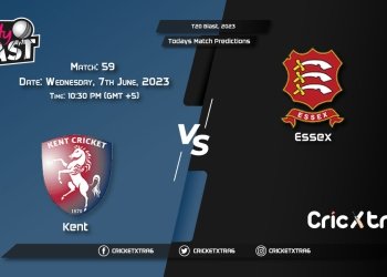 T20 Blast, 2023, KET vs ESS 59th Match Prediction, Fantasy Cricket Tips