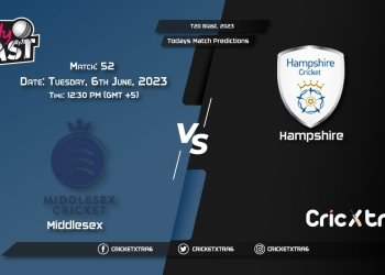 T20 Blast, 2023, MID vs HAM 52nd Match Prediction, Fantasy Cricket Tips