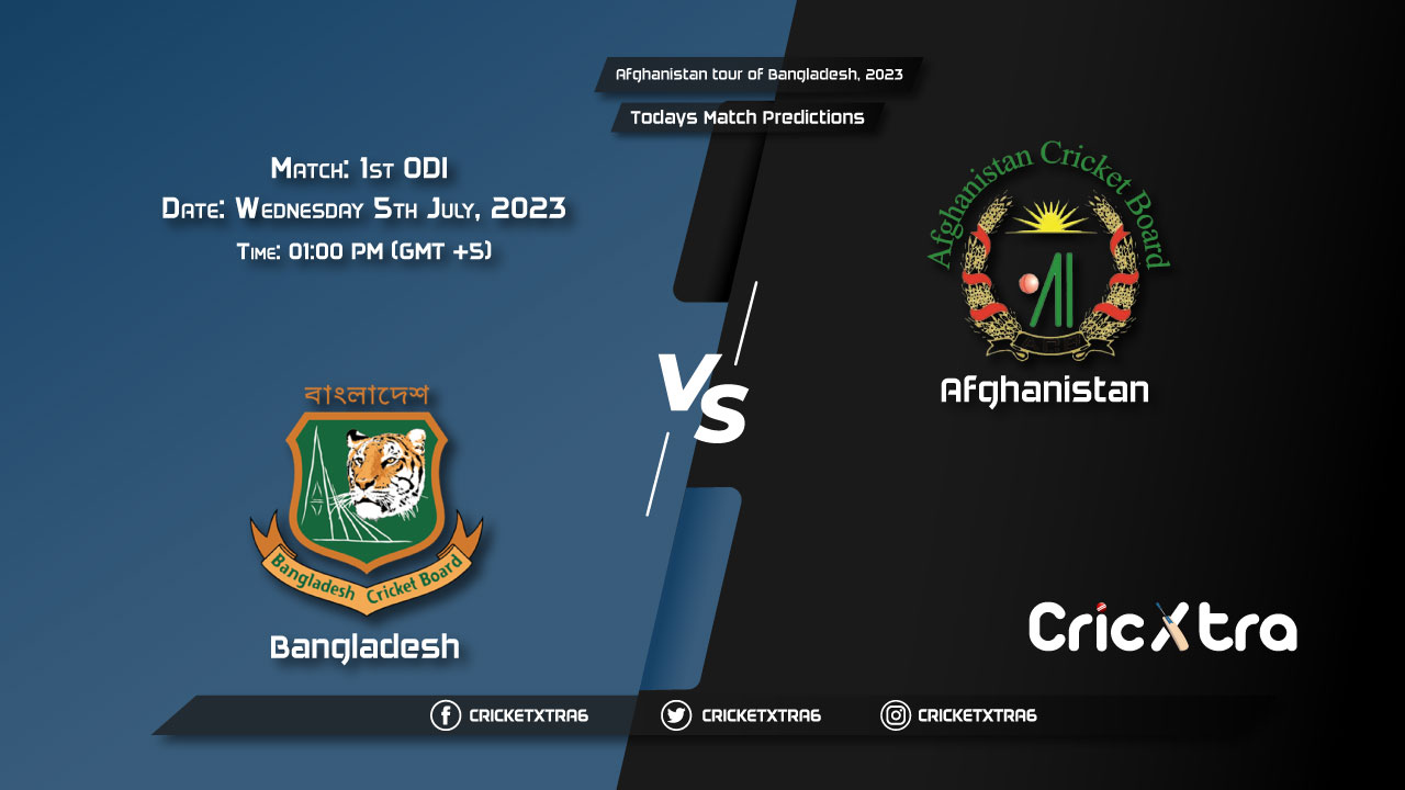 Afghanistan tour of Bangladesh, 2023, BAN vs AFG 1st ODI Match Prediction, Fantasy Cricket Tips