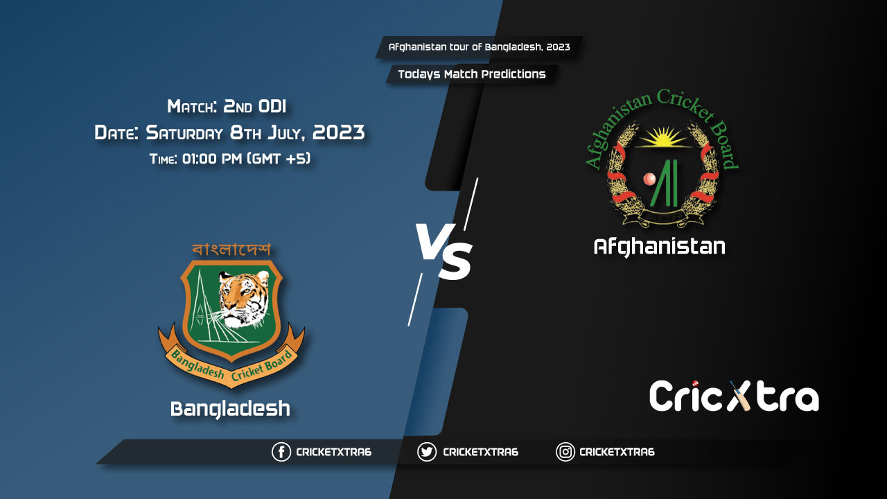 Afghanistan tour of Bangladesh, 2023, BAN vs AFG 2nd ODI Match Prediction, Fantasy Cricket Tips