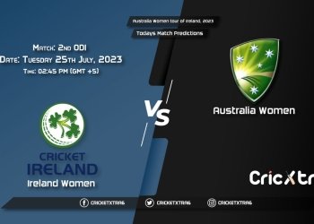 Australia Women tour of Ireland, 2023, IRE-W vs AUS-W 2nd ODI Match Prediction, Fantasy Cricket Tips