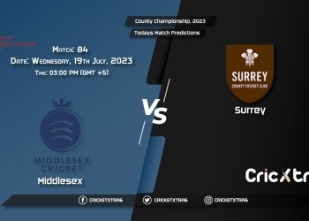 County Championship, 2023, MID vs SUR 84th Match Prediction, Fantasy Cricket Tips, Pitch Report and Injury Update