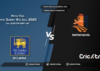 Cricket World Cup Qualifiers, 2023, SL vs NED Final Match Prediction, Fantasy Cricket Tips