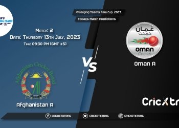 Emerging Teams Asia Cup, 2023, AF-A vs OM-A 2nd Match Prediction, Fantasy Cricket Tips