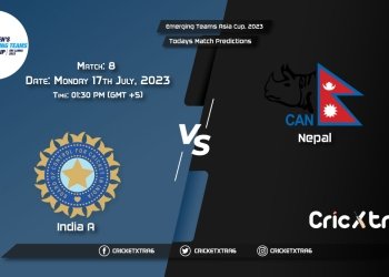Emerging Teams Asia Cup, 2023, IN-A vs NEP 8th Match Prediction, Fantasy Cricket Tips