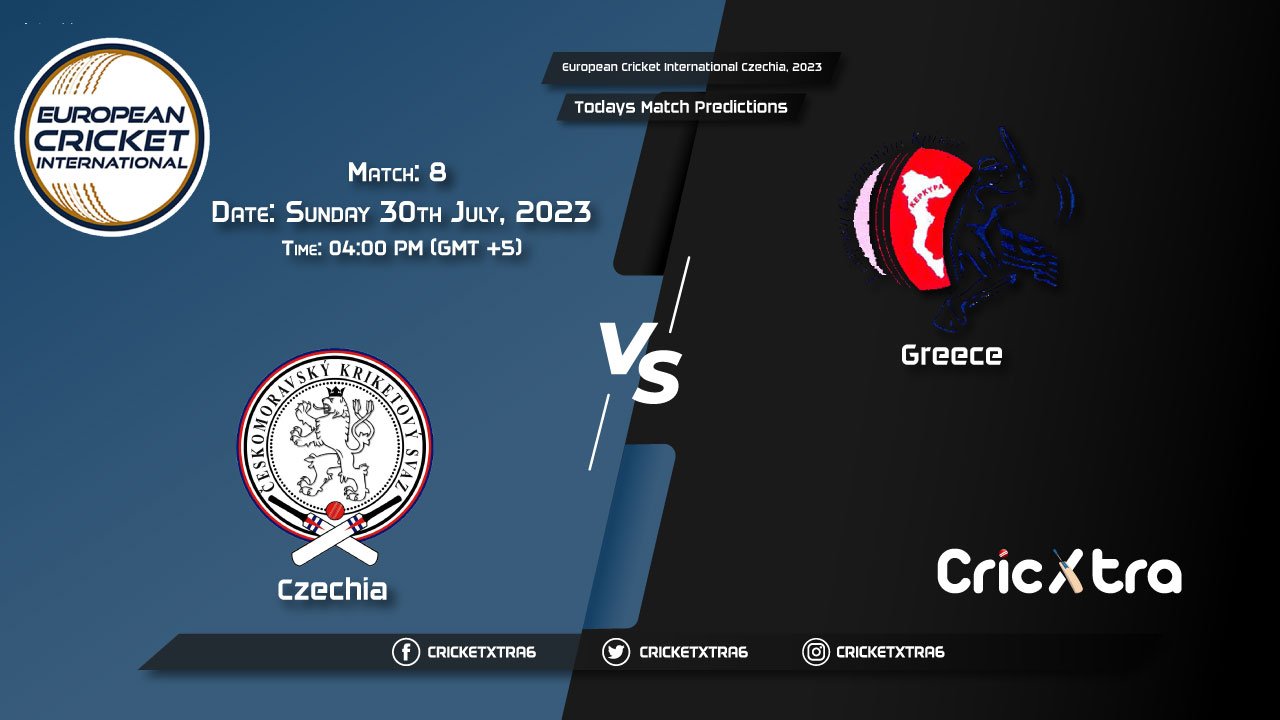 European Cricket International Czechia, 2023, CZE vs GRE 8th Match Prediction, Fantasy Cricket Tips