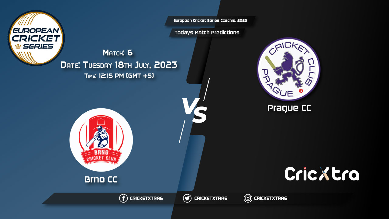 European Cricket Series Czechia, 2023, BRN vs PCC 6th Match Prediction, Fantasy Cricket Tips