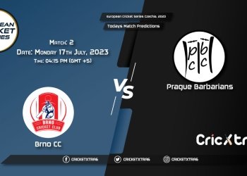 European Cricket Series Czechia, 2023, BRN vs PRB 3rd Match Prediction, Fantasy Cricket Tips
