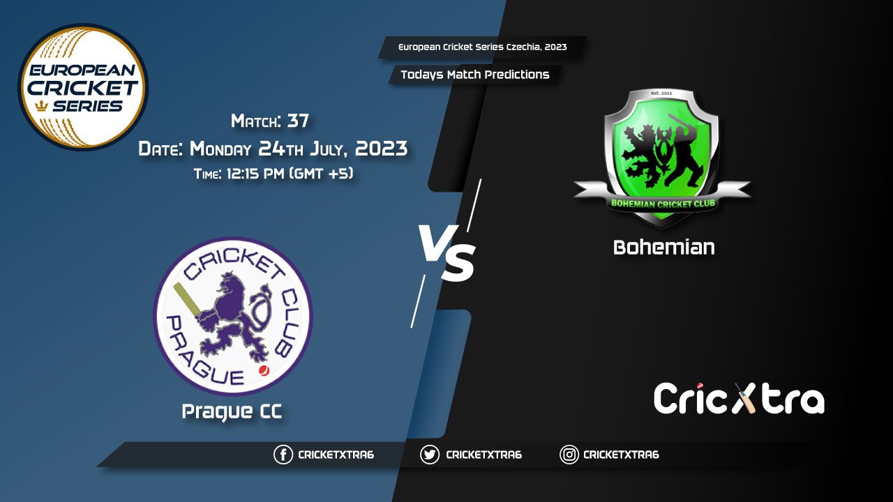 European Cricket Series Czechia, 2023, PCC vs BCC 37th Match Prediction, Fantasy Cricket Tips