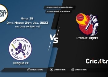 European Cricket Series Czechia, 2023, PCC vs PRT 39th Match Prediction, Fantasy Cricket Tips