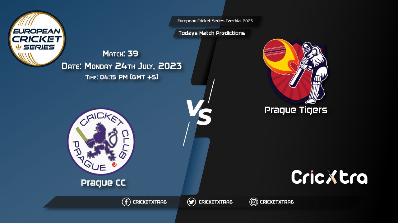 European Cricket Series Czechia, 2023, PCC vs PRT 39th Match Prediction, Fantasy Cricket Tips