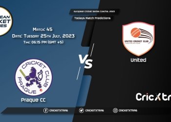 European Cricket Series Czechia, 2023, PCC vs UCC 45th Match Prediction, Fantasy Cricket Tips