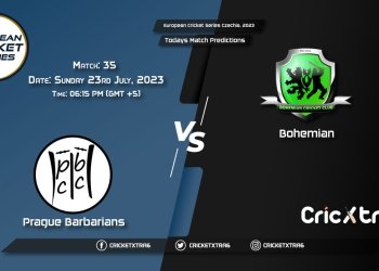 European Cricket Series Czechia, 2023, PRB vs BCC 35th Match Prediction, Fantasy Cricket Tips