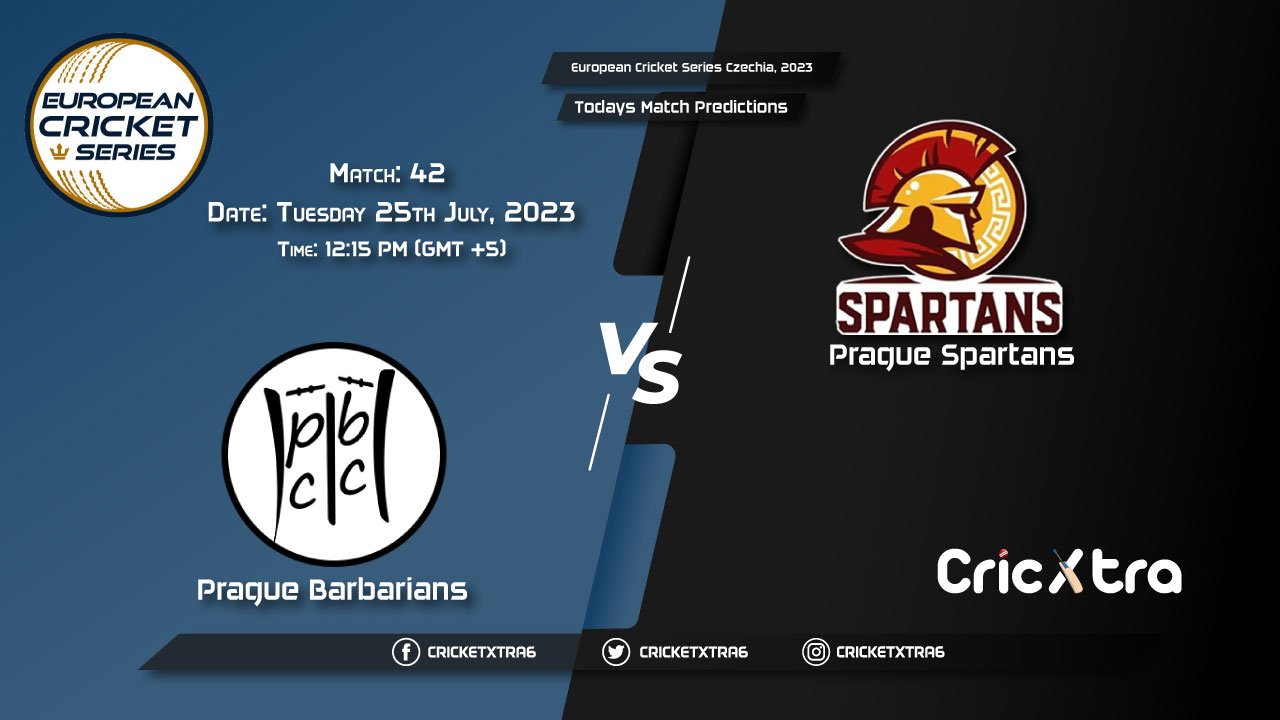 European Cricket Series Czechia, 2023, PRB vs PRS 42nd Match Prediction, Fantasy Cricket Tips