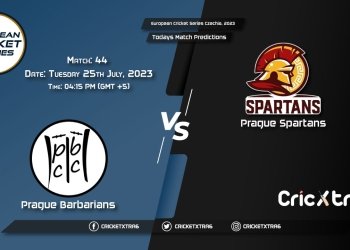 European Cricket Series Czechia, 2023, PRB vs PRS 44th Match Prediction, Fantasy Cricket Tips