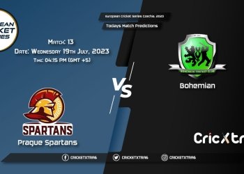 European Cricket Series Czechia, 2023, PRS vs BCC 13th Match Prediction, Fantasy Cricket Tips