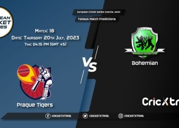 European Cricket Series Czechia, 2023, PRS vs BCC 18th Match Prediction, Fantasy Cricket Tips