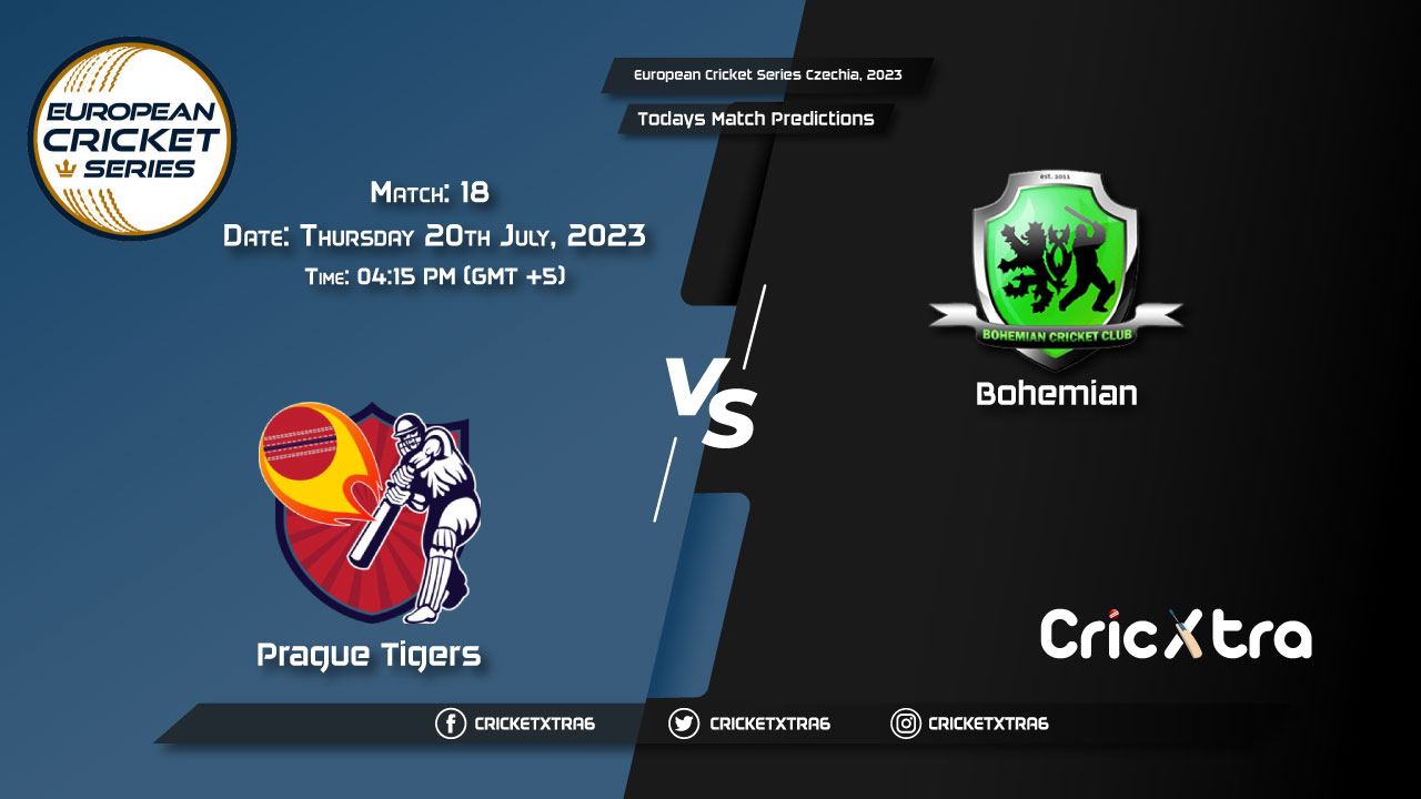 European Cricket Series Czechia, 2023, PRS vs BCC 18th Match Prediction, Fantasy Cricket Tips