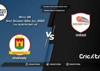 European Cricket Series Czechia, 2023, VCC vs UCC 28th Match Prediction, Fantasy Cricket Tips