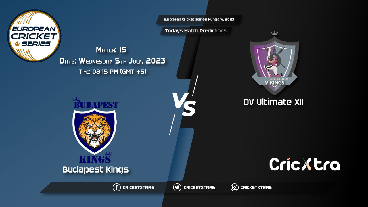 European Cricket Series Hungary, 2023, BK vs DVU 15th Match Prediction, Fantasy Cricket Tips
