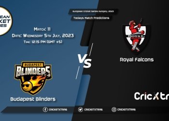 European Cricket Series Hungary, 2023, BK vs RF 11th Match Prediction, Fantasy Cricket Tips