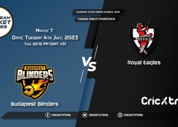 European Cricket Series Hungary, 2023, BUB vs REA 7th Match Prediction, Fantasy Cricket Tips