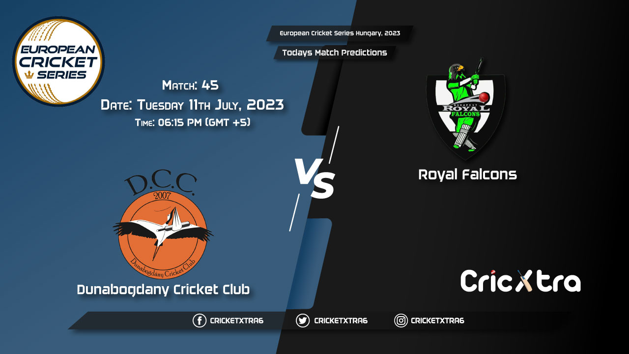 European Cricket Series Hungary, 2023, DCC vs RF 45th Match Prediction, Fantasy Cricket Tips