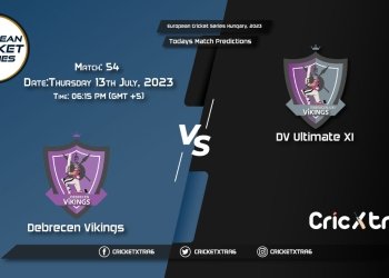 European Cricket Series Hungary, 2023, DEV vs DVU 54th Match Prediction, Fantasy Cricket Tips