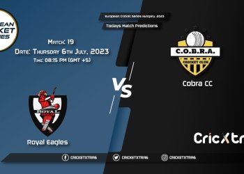 European Cricket Series Hungary, 2023, UCB vs REA 19th Match Prediction, Fantasy Cricket Tips