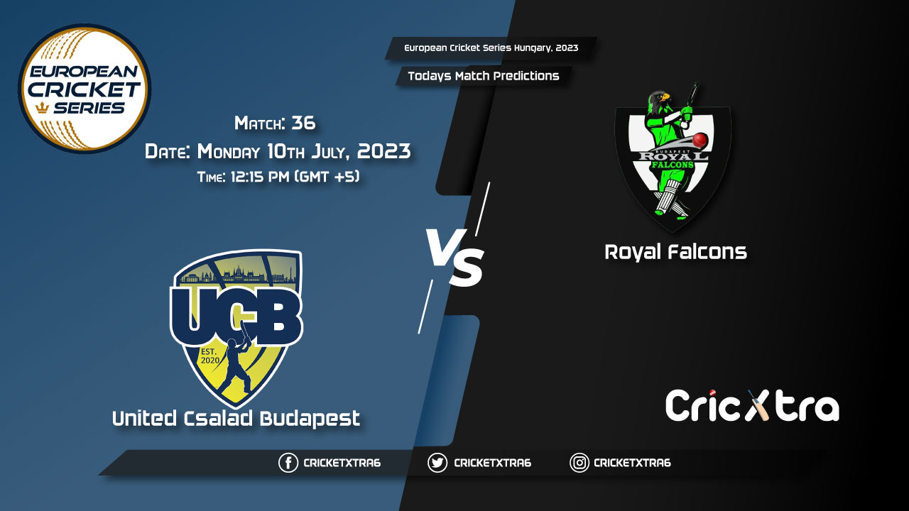 European Cricket Series Hungary, 2023, UCB vs RF 36th Match Prediction, Fantasy Cricket Tips