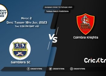 European Cricket T10 Portugal, 2023, GAM vs CK 2nd Match Prediction, Fantasy Cricket Tips
