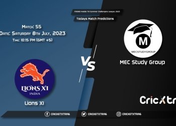 FRiENDi mobile T10 Summer Challengers League, 2023, LIN vs MEC 55th Match Prediction, Fantasy Cricket Tips