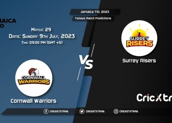 Jamaica T10, 2023, CWA vs SRI 29th Match Prediction, Fantasy Cricket Tips