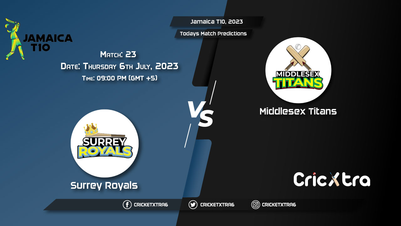 Jamaica T10, 2023, SRO vs MIT 23rd Match Prediction, Fantasy Cricket Tips