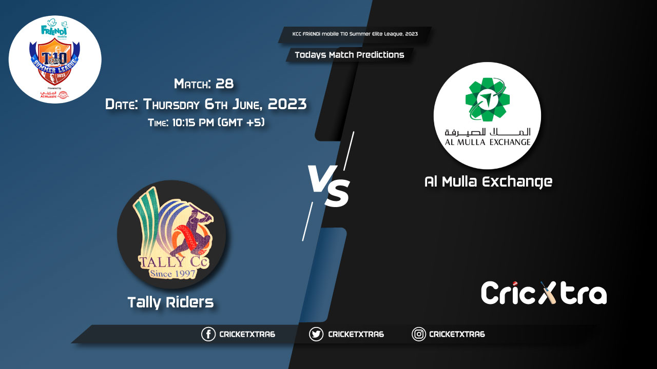 KCC FRiENDi mobile T10 Summer Elite League, 2023, TYR vs NCMI 28th Match Prediction, Fantasy Cricket Tips