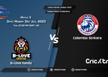 Lanka Premier League, 2023, BLK vs CS 3rd Match Prediction, Fantasy Cricket Tips