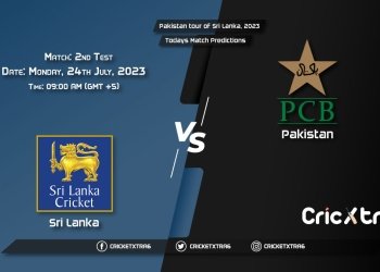 Pakistan tour of Sri Lanka, 2023, SL vs PAK 2nd Test Match Prediction, Fantasy Cricket Tips