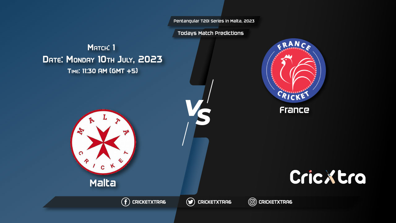 Pentangular T20I Series in Malta, 2023, MAL vs FRA 1st Match Prediction, Fantasy Cricket Tips