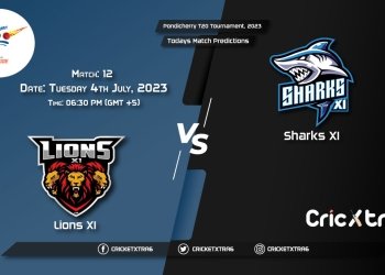 Pondicherry T20 Tournament, 2023, LIO vs SHA 12th Match Prediction, Fantasy Cricket Tips