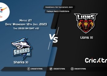 Pondicherry T20 Tournament, 2023, SHA vs LIO 27th Match Prediction, Fantasy Cricket Tips