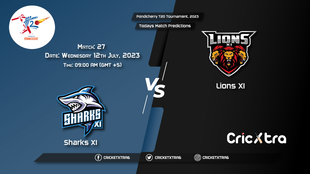 Pondicherry T20 Tournament, 2023, SHA vs LIO 27th Match Prediction, Fantasy Cricket Tips