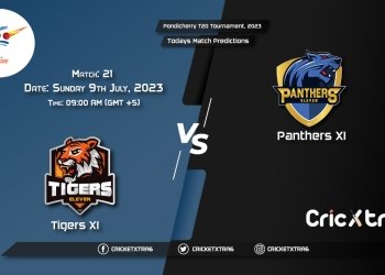 Pondicherry T20 Tournament, 2023, TIG vs PAN 21st Match Prediction, Fantasy Cricket Tips